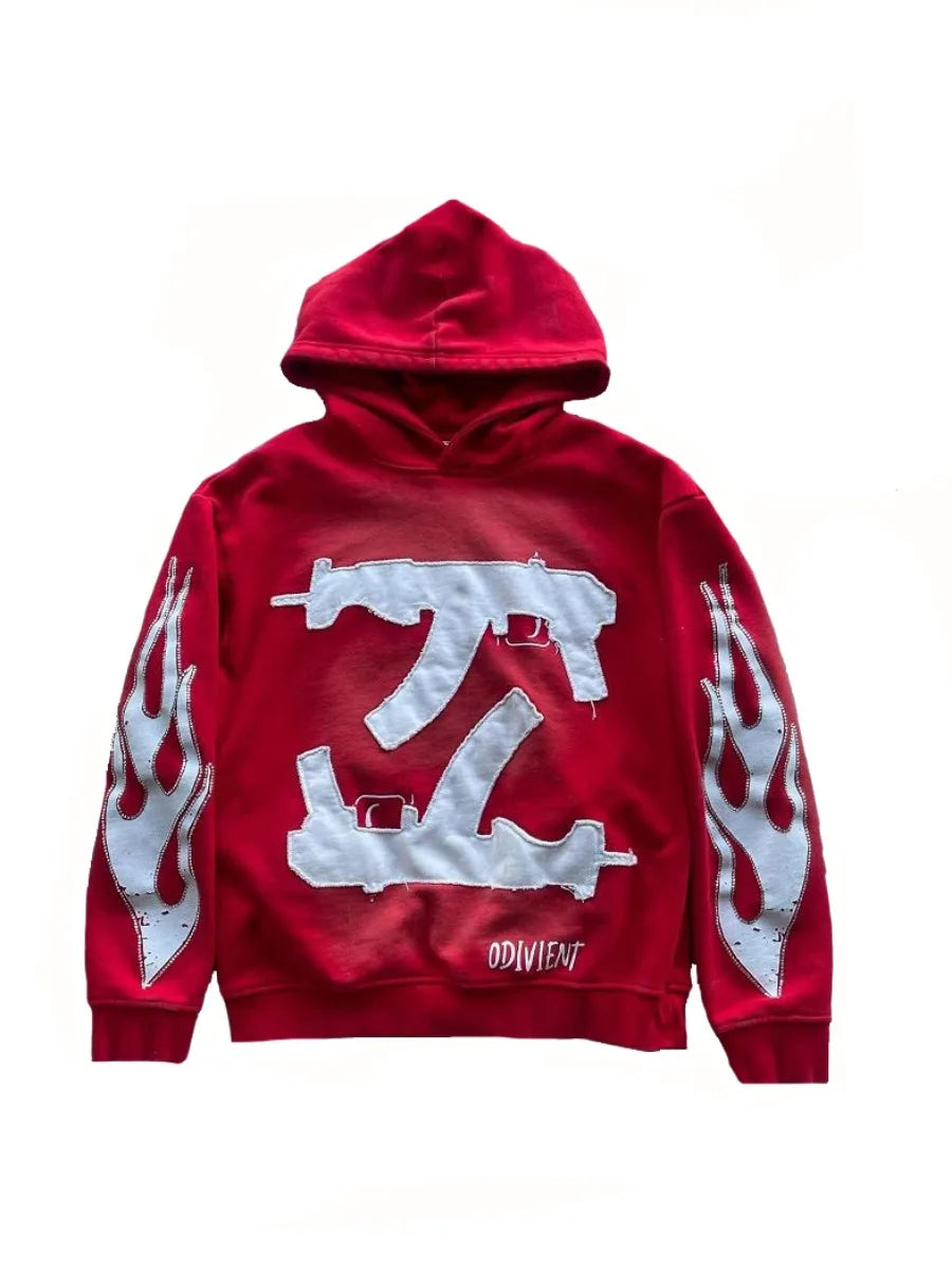 Patchwork Hoodie